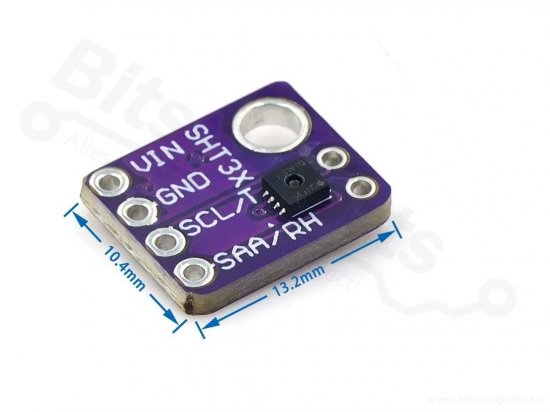 Temperature and humidity sensor I2C - SHT31-D
